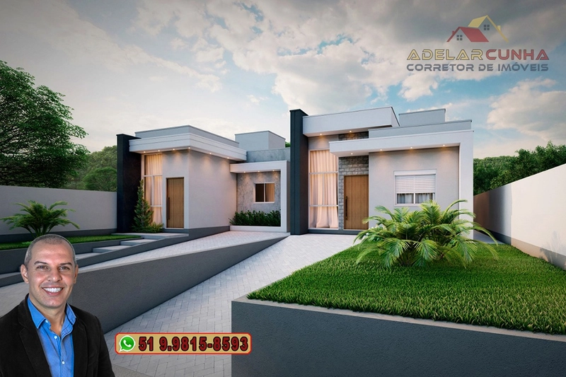 Casa com 2 dormitórios à VENDA em Sapiranga : 2ª foto da galeria de imagens do imóvel