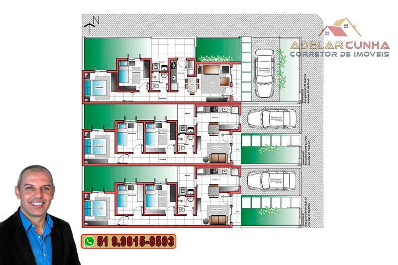 Casa com 2 e 3 dormitórios à VENDA em Araricá: 32ª foto da galeria de imagens do imóvel