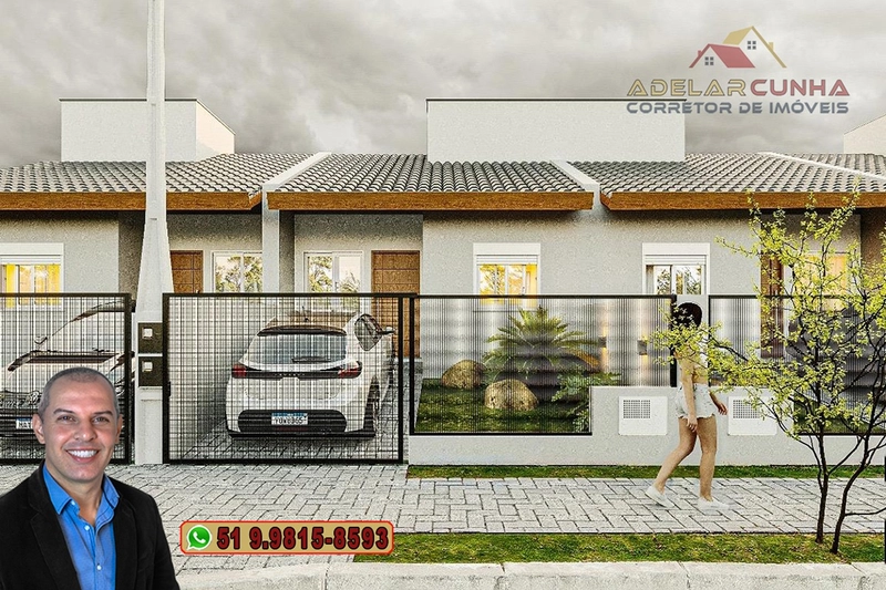 Casas com 2 Dormitórios à VENDA no Bairro São Jacó em Sapiranga: 3ª foto da galeria de imagens do imóvel