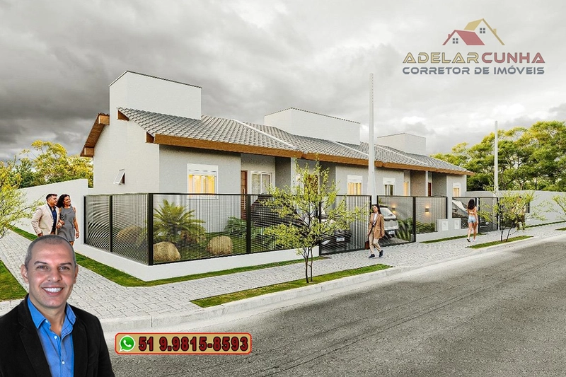 Casas com 2 Dormitórios à VENDA no Bairro São Jacó em Sapiranga: 1ª foto da galeria de imagens do imóvel