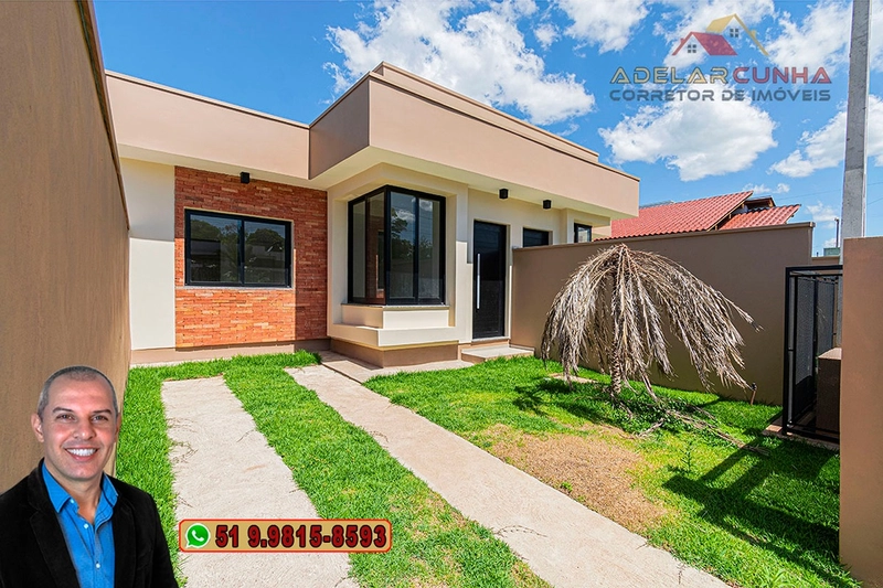 Casa com 2 dormitórios sendo 1 Suíte à VENDA em Araricá - RS : 3ª foto da galeria de imagens do imóvel