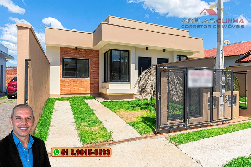 Casa com 2 dormitórios sendo 1 Suíte à VENDA em Araricá - RS : 2ª foto da galeria de imagens do imóvel