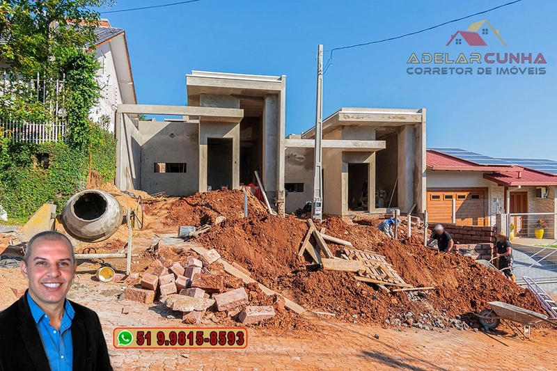 Casa Moderna com 2 Dormitórios (1 Suíte) à Venda em Campo Bom: 1ª foto da galeria de imagens do imóvel