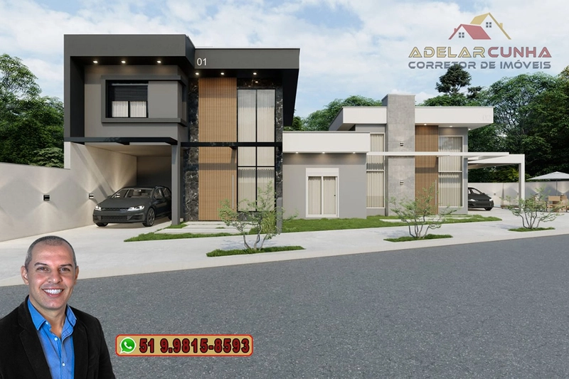 Sobrado 3 dormitórios sendo 1 suíte à VENDA em Campo Bom : 44ª foto da galeria de imagens do imóvel