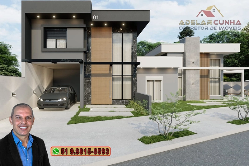 Sobrado 3 dormitórios sendo 1 suíte à VENDA em Campo Bom : 2ª foto da galeria de imagens do imóvel