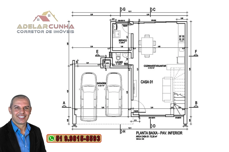 Sobrado à VENDA em Novo Hamburgo com 3 dormitórios sendo 1 Suíte: 31ª foto da galeria de imagens do imóvel