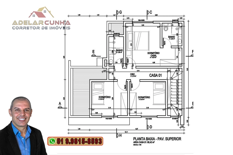 Sobrado à VENDA em Novo Hamburgo com 3 dormitórios sendo 1 Suíte: 32ª foto da galeria de imagens do imóvel