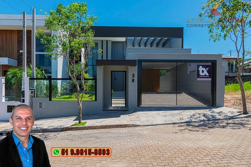 Casa à Venda em Sapiranga com 3 Dormitórios sendo 1 Suíte: 1ª foto da galeria de imagens do imóvel