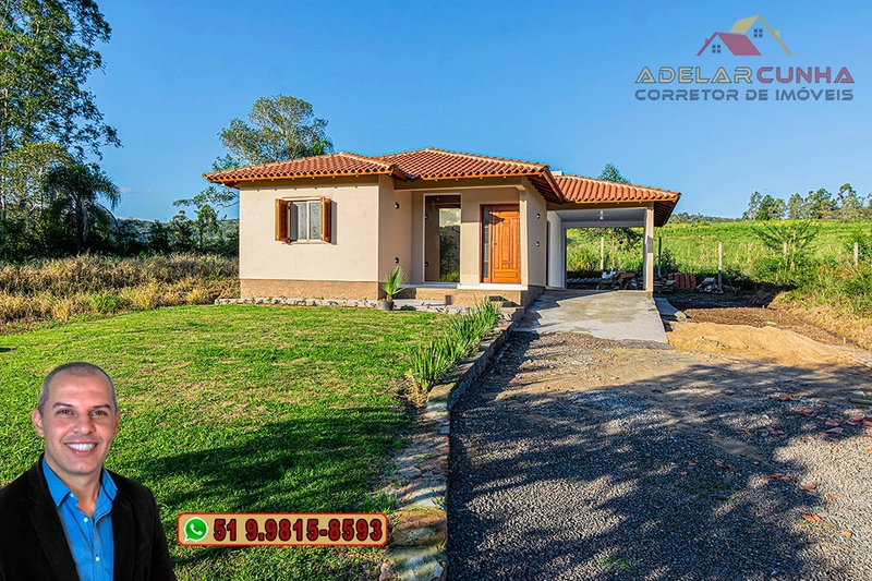 Casa com 3 dormitórios à VENDA em Nova Hartz – RS: 2ª foto da galeria de imagens do imóvel