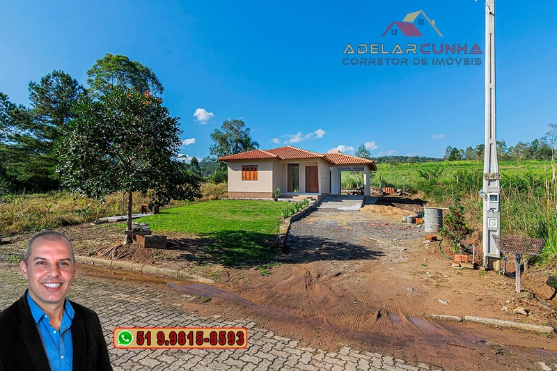 Casa com 3 dormitórios à VENDA em Nova Hartz – RS: 1ª foto da galeria de imagens do imóvel