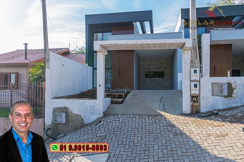 Casa com 3 dormitórios sendo 1 suíte à Venda em Campo Bom.: 1ª foto da galeria de imagens do imóvel