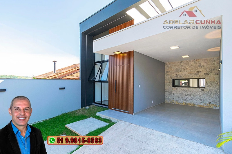 Casa com 3 dormitórios sendo 1 suíte à Venda em Campo Bom.: 1ª foto da galeria de imagens do imóvel