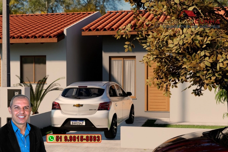 Casa com 2 dormitórios à VENDA em Sapiranga: 1ª foto da galeria de imagens do imóvel