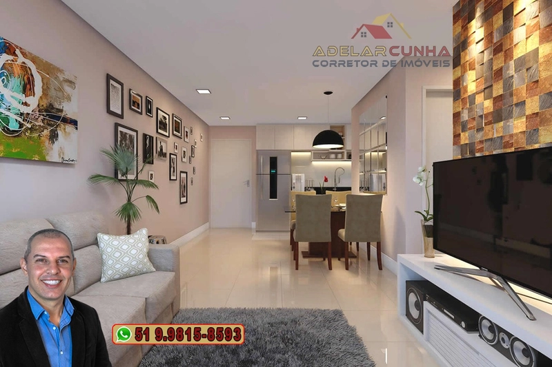 Apartamento à Venda em Novo Hamburgo com 2 Dormitórios: 2ª foto da galeria de imagens do imóvel
