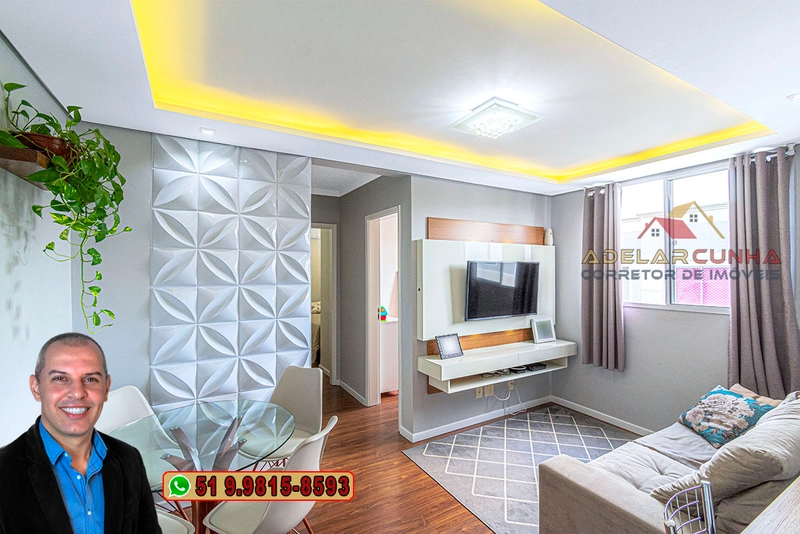 Apartamento à Venda em Novo Hamburgo com 2 dormitórios: 1ª foto da galeria de imagens do imóvel