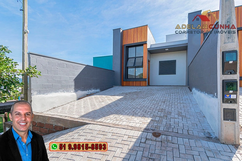 Casa com 2 dormitórios sendo 1 suíte à VENDA em Sapiranga: 1ª foto da galeria de imagens do imóvel