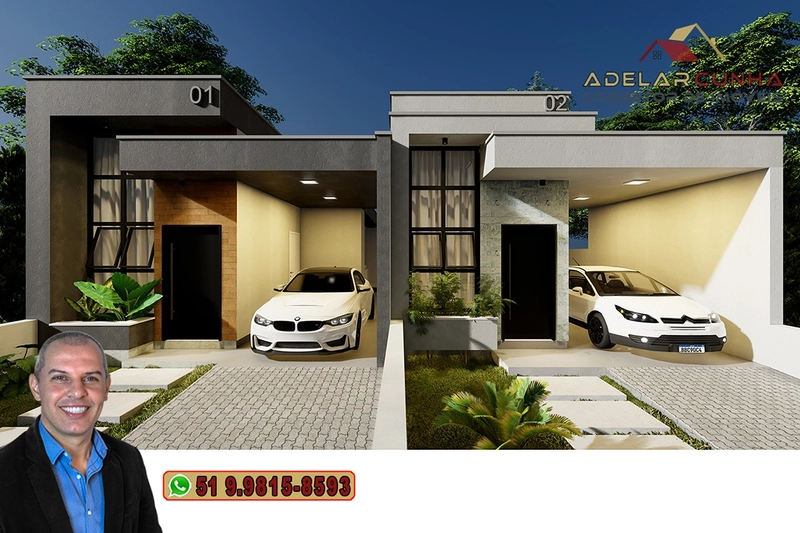 Casa com 2 dormitórios sendo 1 Suíte à VENDA em Campo Bom: 1ª foto da galeria de imagens do imóvel