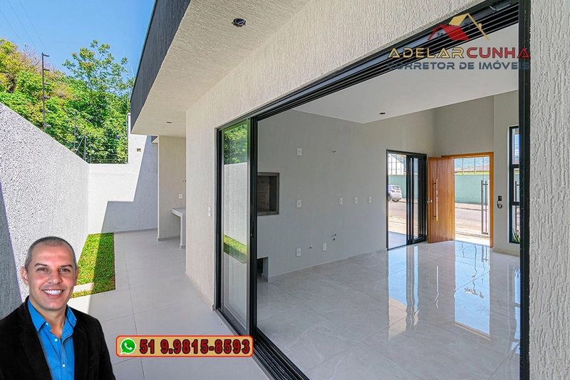 Casa de Esquina Moderna com 3 Dormitórios e Suíte à Venda em Campo Bom: 10ª foto da galeria de imagens do imóvel