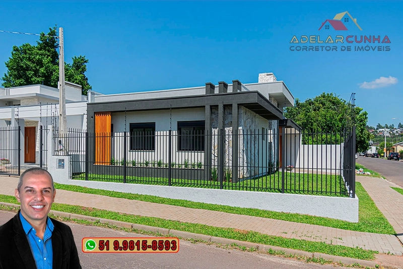 Casa de Esquina Moderna com 3 Dormitórios e Suíte à Venda em Campo Bom: 45ª foto da galeria de imagens do imóvel