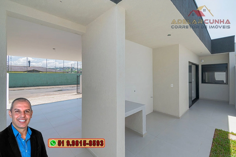 Casa de Esquina Moderna com 3 Dormitórios e Suíte à Venda em Campo Bom: 8ª foto da galeria de imagens do imóvel