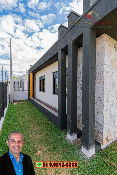 Casa de Esquina Moderna com 3 Dormitórios e Suíte à Venda em Campo Bom: 6ª foto da galeria de imagens do imóvel