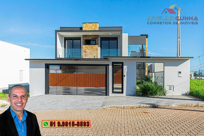 Casa com 3 dormitórios sendo 1 Suíte Master à Venda em Campo Bom: 1ª foto da galeria de imagens do imóvel