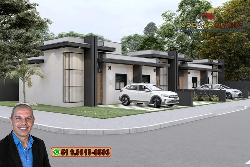 Casa à VENDA em Sapiranga com 2 dormitórios, moderna e pronta para morar: 2ª foto da galeria de imagens do imóvel