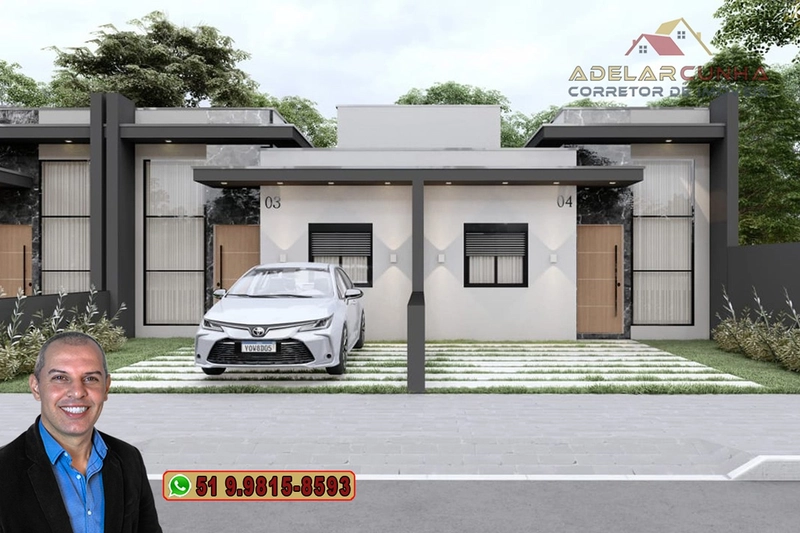 Casa à VENDA em Sapiranga com 2 dormitórios, moderna e pronta para morar: 5ª foto da galeria de imagens do imóvel