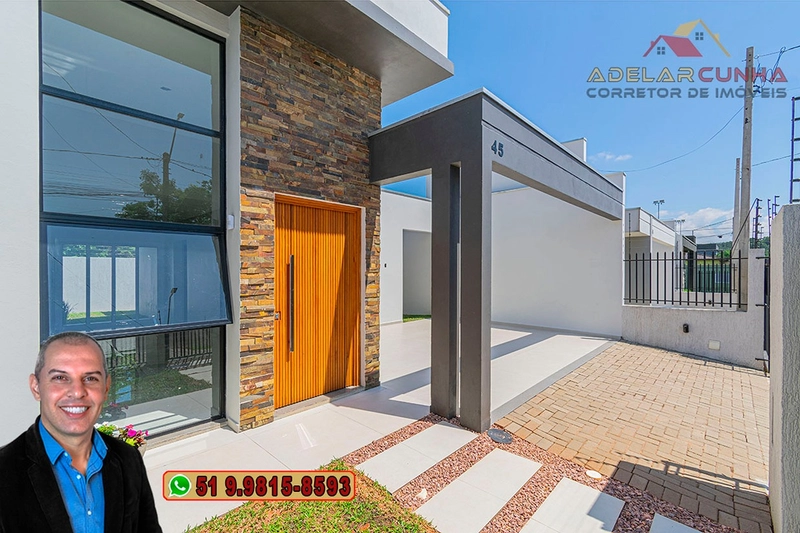 Casa Moderna com Suíte à Venda em Campo Bom, Pronta para Morar: 6ª foto da galeria de imagens do imóvel