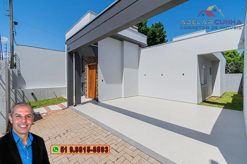 Casa Moderna com Suíte à Venda em Campo Bom, Pronta para Morar: 3ª foto da galeria de imagens do imóvel