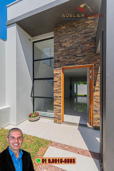 Casa Moderna com Suíte à Venda em Campo Bom, Pronta para Morar: 8ª foto da galeria de imagens do imóvel