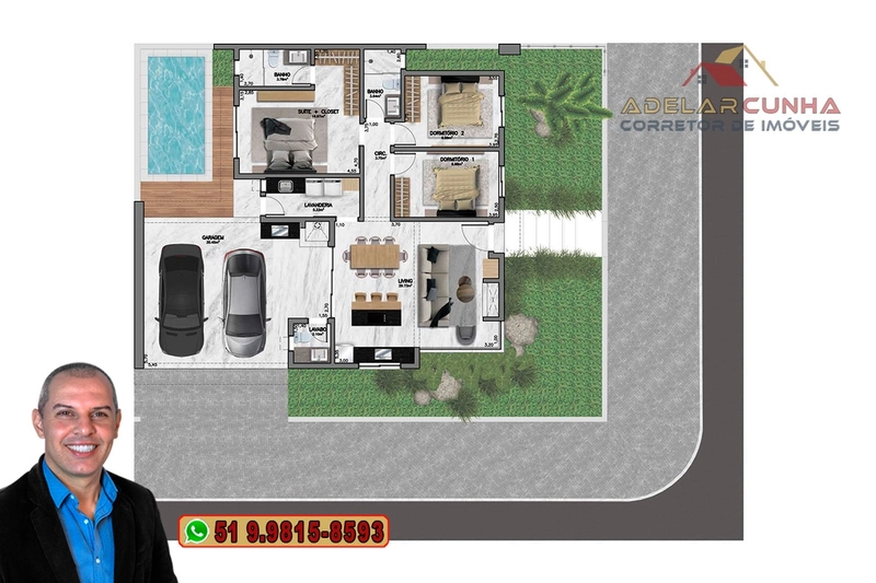 Casa com 3 dormitórios sendo 1 Suíte à Venda em Estância Velha: 55ª foto da galeria de imagens do imóvel