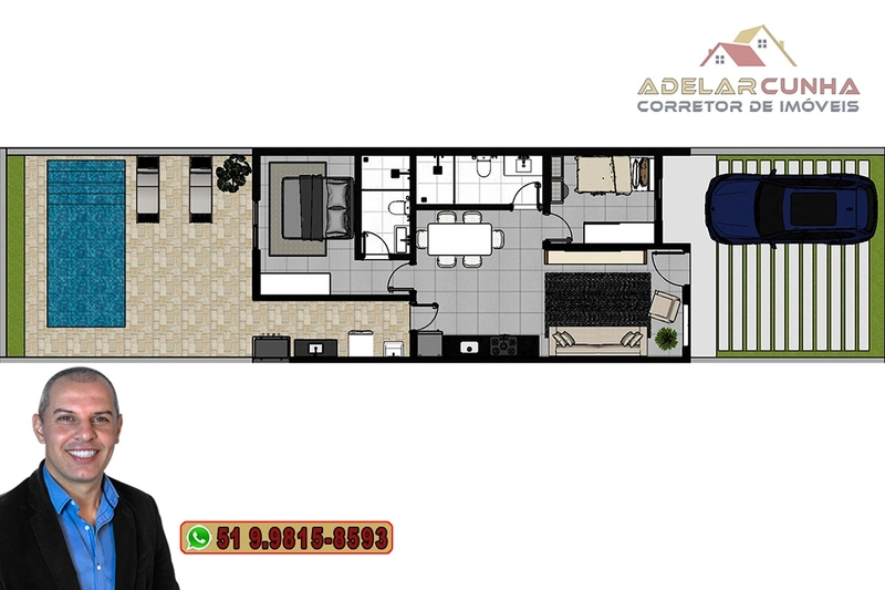 Casa com 2 dormitórios sendo 1 suíte à VENDA em Sapiranga : 39ª foto da galeria de imagens do imóvel