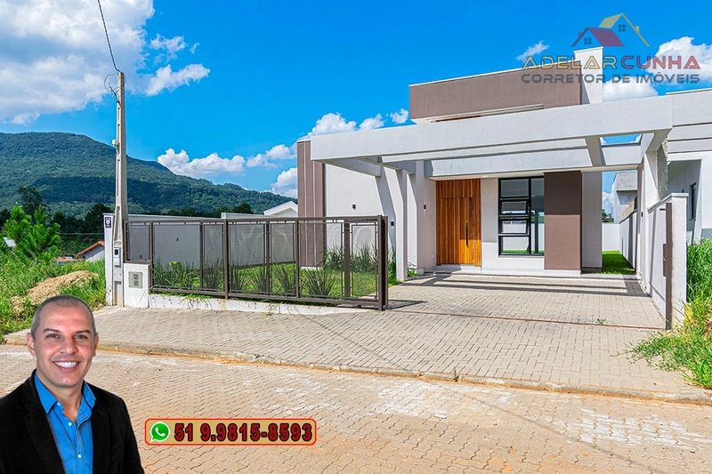 Casa à Venda em Sapiranga com 3 Dormitórios sendo 1 Suíte: 1ª foto da galeria de imagens do imóvel