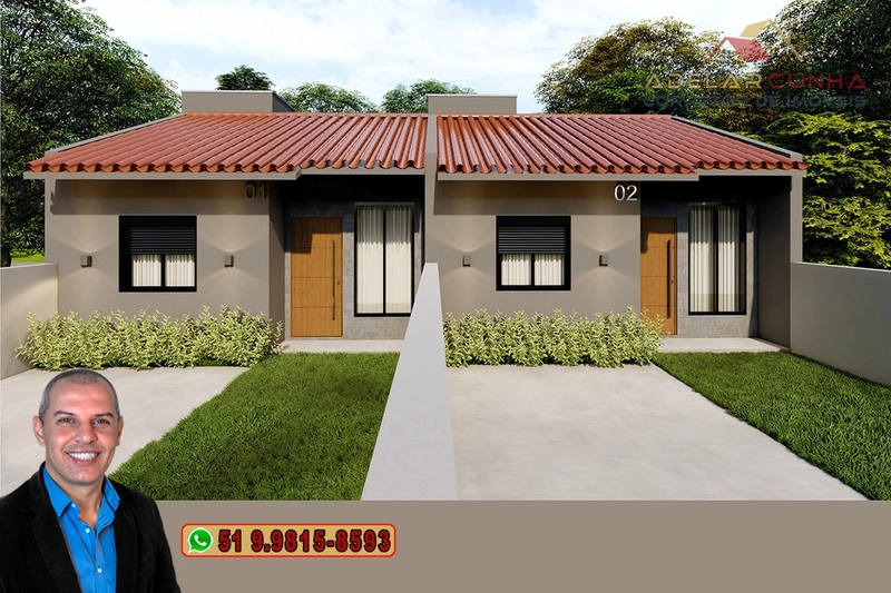 Casa com 2 dormitórios à VENDA em Campo Vicente – Nova Hartz: 9ª foto da galeria de imagens do imóvel