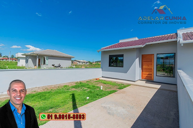 Casa com 2 dormitórios à VENDA em Campo Vicente – Nova Hartz: 3ª foto da galeria de imagens do imóvel