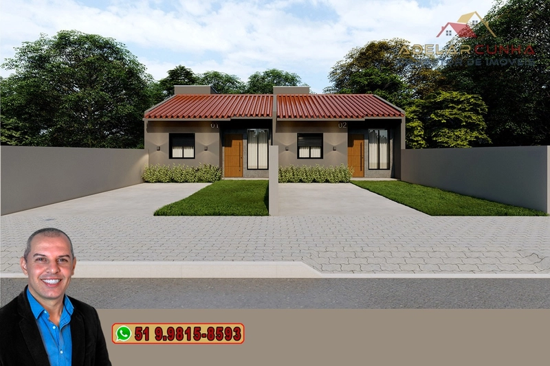 Casa com 2 dormitórios à VENDA em Campo Vicente – Nova Hartz: 7ª foto da galeria de imagens do imóvel