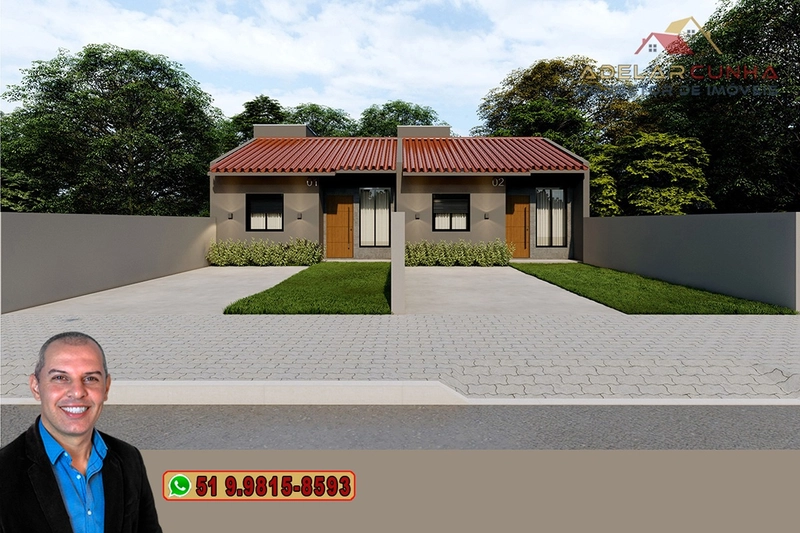 Casa com 2 dormitórios à VENDA em Campo Vicente – Nova Hartz: 22ª foto da galeria de imagens do imóvel