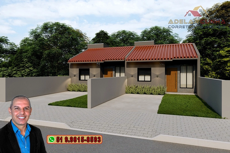 Casa com 2 dormitórios à VENDA em Campo Vicente – Nova Hartz: 20ª foto da galeria de imagens do imóvel