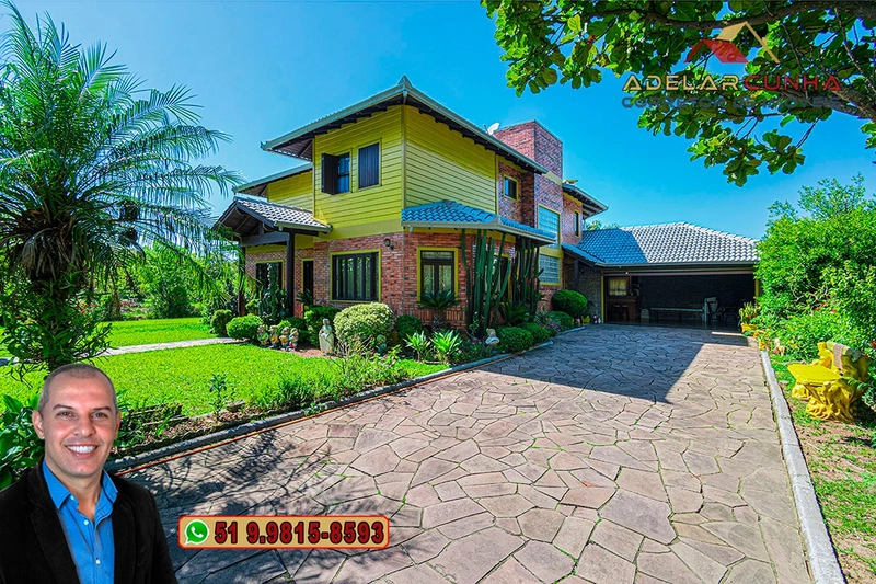 Chácara Exclusiva com Sobrado, Piscina e Acesso ao Rio Paranhana à Venda em Igrejinha - RS: 2ª foto da galeria de imagens do imóvel