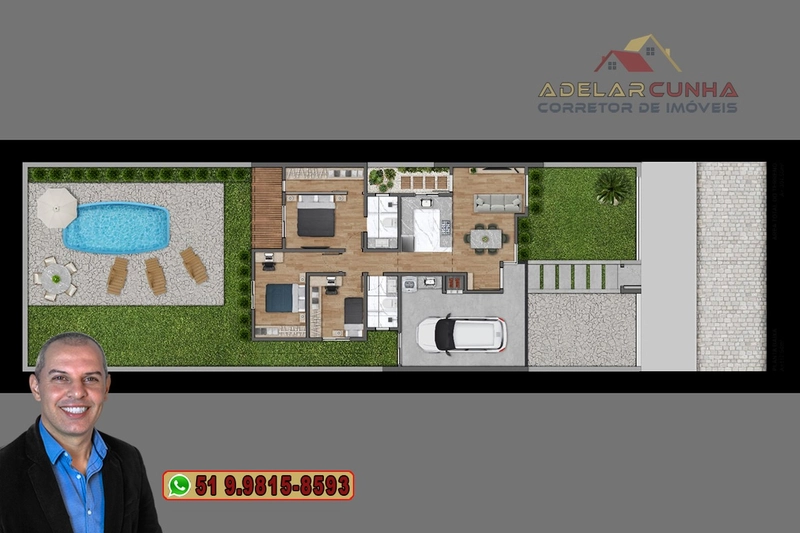Casa com 3 Dormitórios sendo 1 Suíte à VENDA em Campo Bom: 35ª foto da galeria de imagens do imóvel
