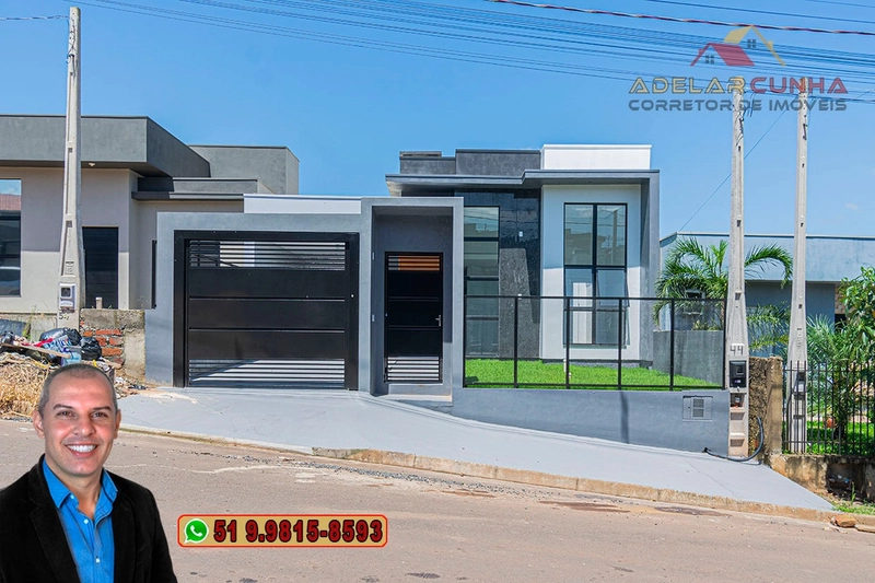 Casa com 3 Dormitórios sendo 1 Suíte à VENDA em Campo Bom: 1ª foto da galeria de imagens do imóvel