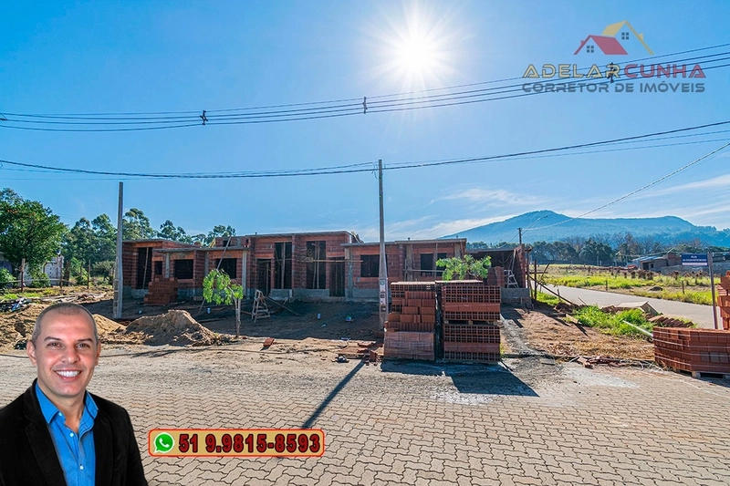 Casa com 2 dormitórios à VENDA no Solar Ferrabraz em Sapiranga: 1ª foto da galeria de imagens do imóvel