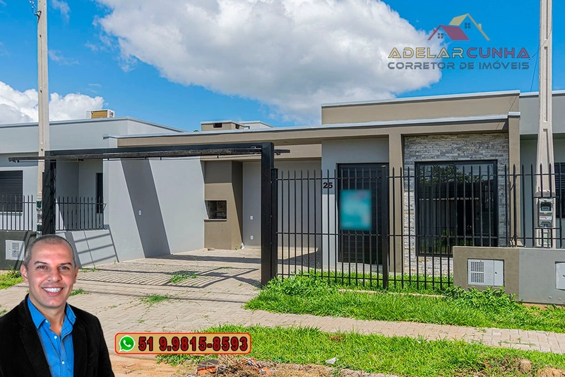 Casa com 2 Dormitórios à VENDA em Campo Bom: 1ª foto da galeria de imagens do imóvel