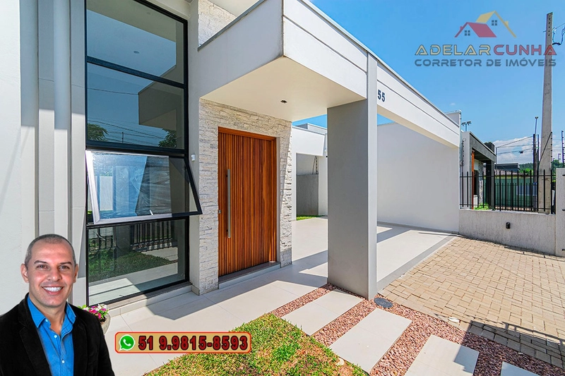 Casa Moderna com Suíte à Venda em Campo Bom, Pronta para Morar: 5ª foto da galeria de imagens do imóvel