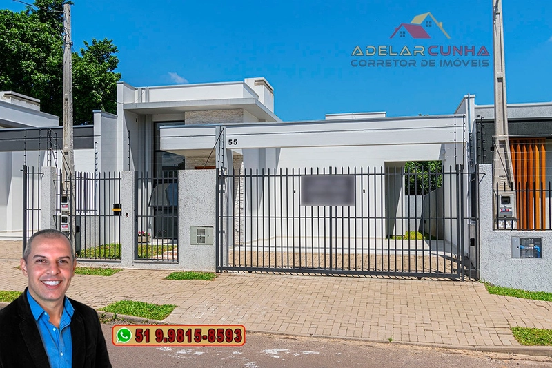 Casa Moderna com Suíte à Venda em Campo Bom, Pronta para Morar: 2ª foto da galeria de imagens do imóvel