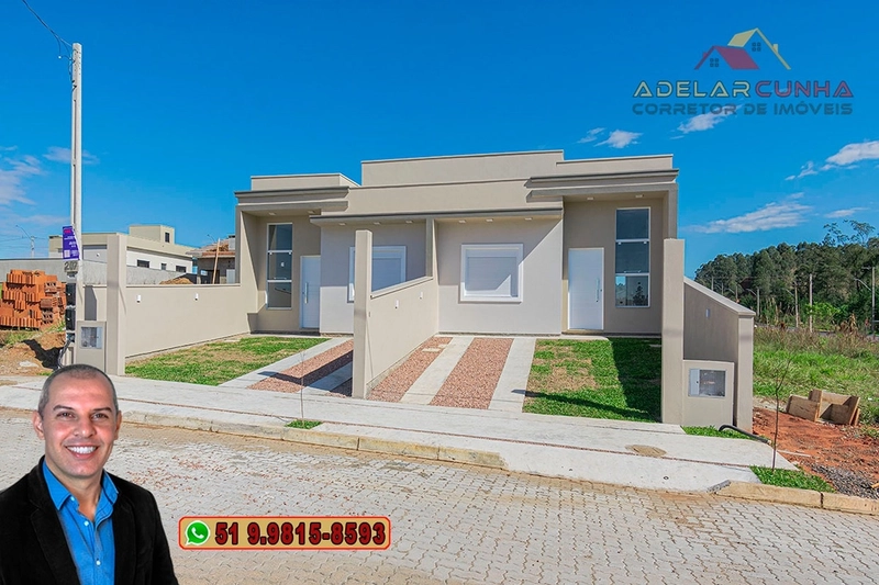 Casa com 2 dormitórios à VENDA em Sapiranga : 1ª foto da galeria de imagens do imóvel