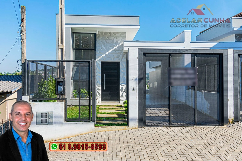 Casa com 2 dormitórios sendo 1 Suíte à VENDA em Campo Bom: 1ª foto da galeria de imagens do imóvel