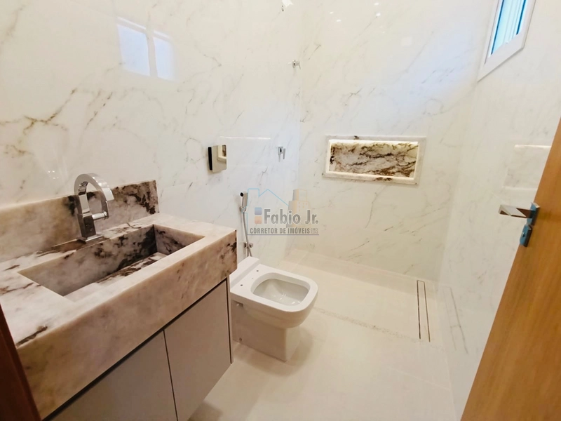 Sobrado em condomínio fechado com 04 suítes individuais, Jardins Bolonha, Senador Canedo GO.: 21ª foto da galeria de imagens do imóvel
