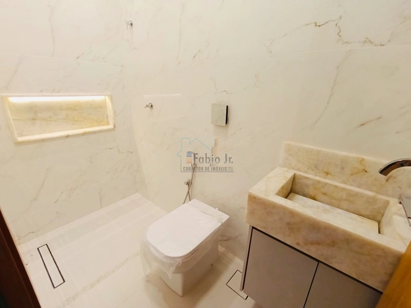 Sobrado em condomínio fechado com 04 suítes individuais, Jardins Bolonha, Senador Canedo GO.: 16ª foto da galeria de imagens do imóvel